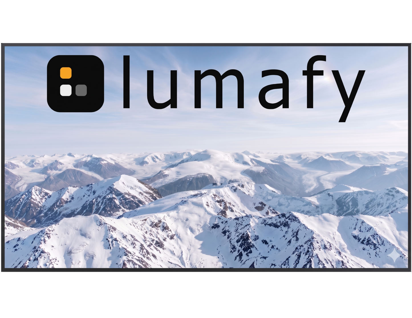 lumafy CORE 4K Digital Signage Display